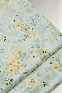 FLORAL PRINT FLAT SHEET
