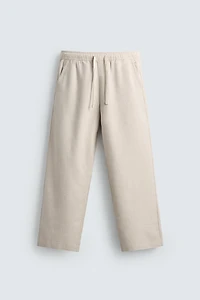 PANTALON STRUCTURÉ COUPE DÉCONTRACTÉE