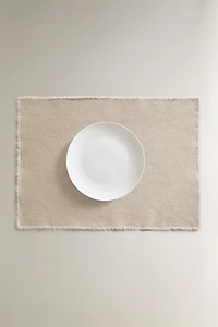 RUSTIC LINEN PLACEMAT