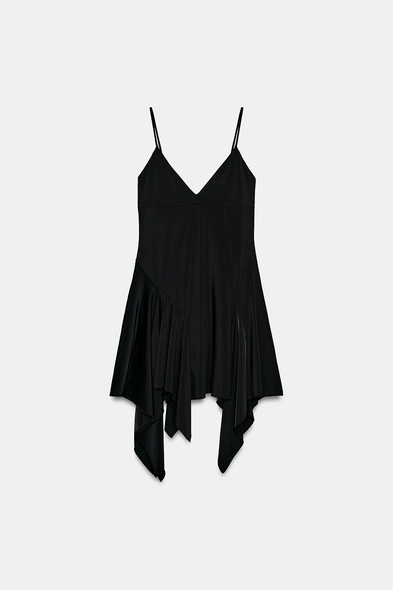 ASYMMETRIC STRAP DRESS