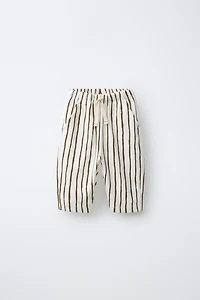 PANTALON BAGGY À RAYURES