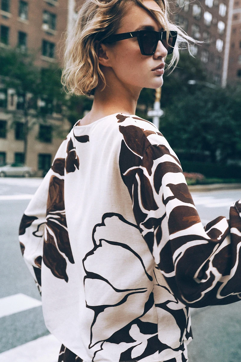 FLORAL PRINT TOP