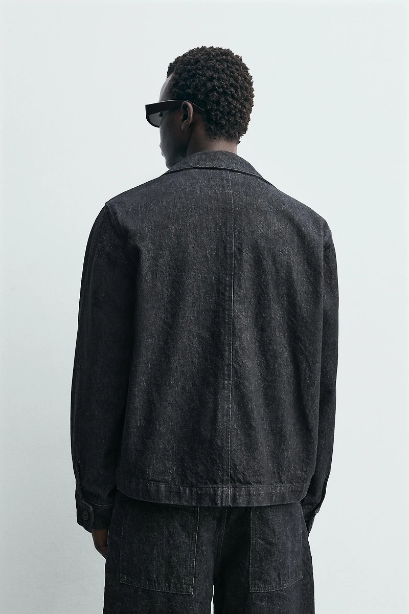DENIM POCKET JACKET