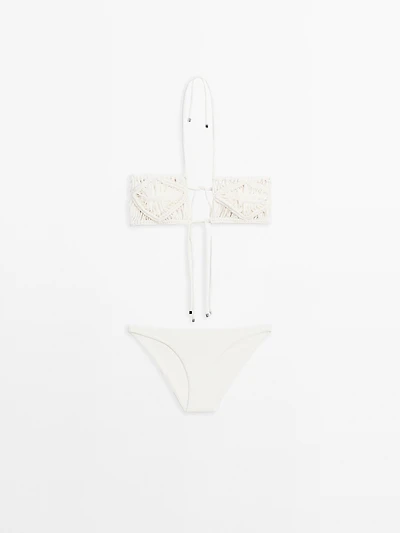 Macramé bikini set