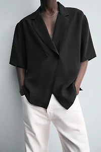 FLOWY KIMONO SHIRT
