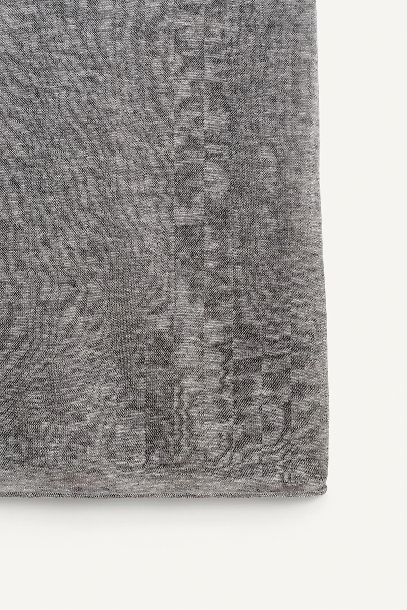 TOP EN MAILLE 100 % LAINE ÉDITION LIMITÉE