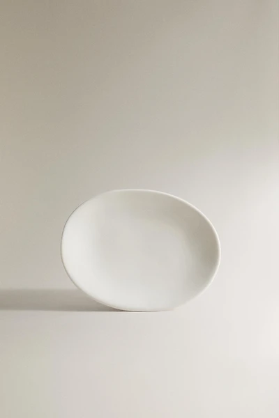 CREAM CERAMIC BATHROOM SOAP DISH