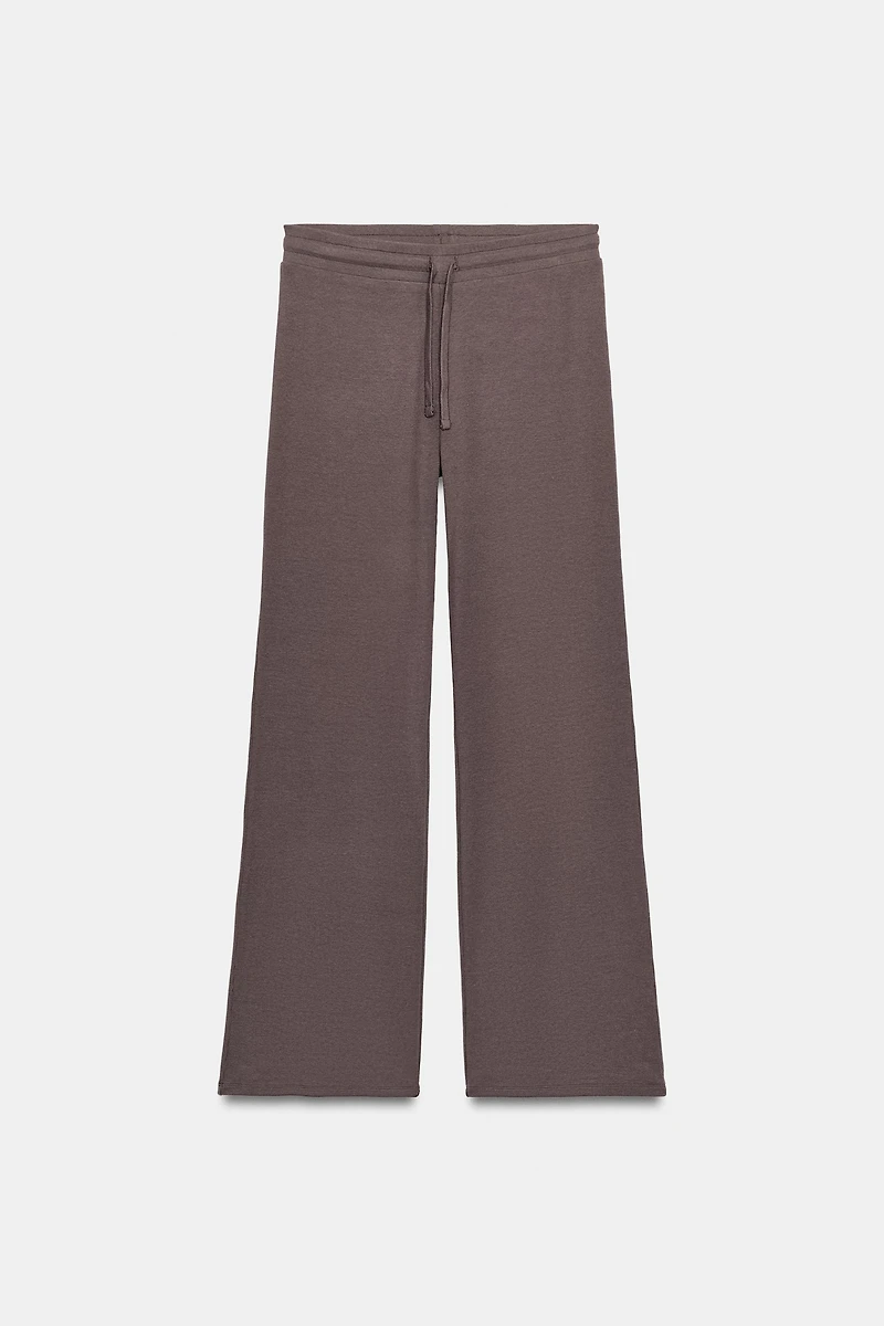 PANTALON DROIT CÔTELÉ