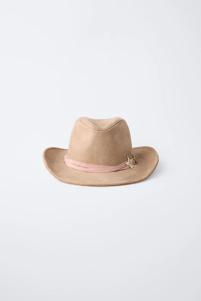 CHAPEAU COWGIRL ÉTOILES