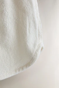 COTTON TERRYCLOTH BEACH SHORTS