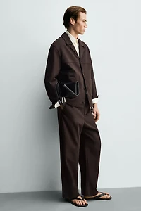PANTALON COUPE BALLON STRUCTURÉ
