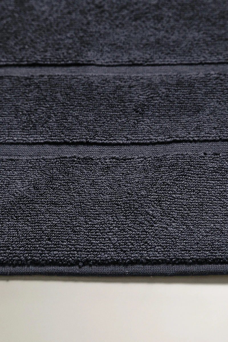 NON-SLIP COTTON BATH MAT