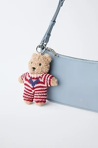BEAR CHARM SHOULDER BAG