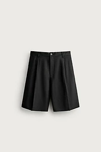 BERMUDA DE COSTUME À PLIS