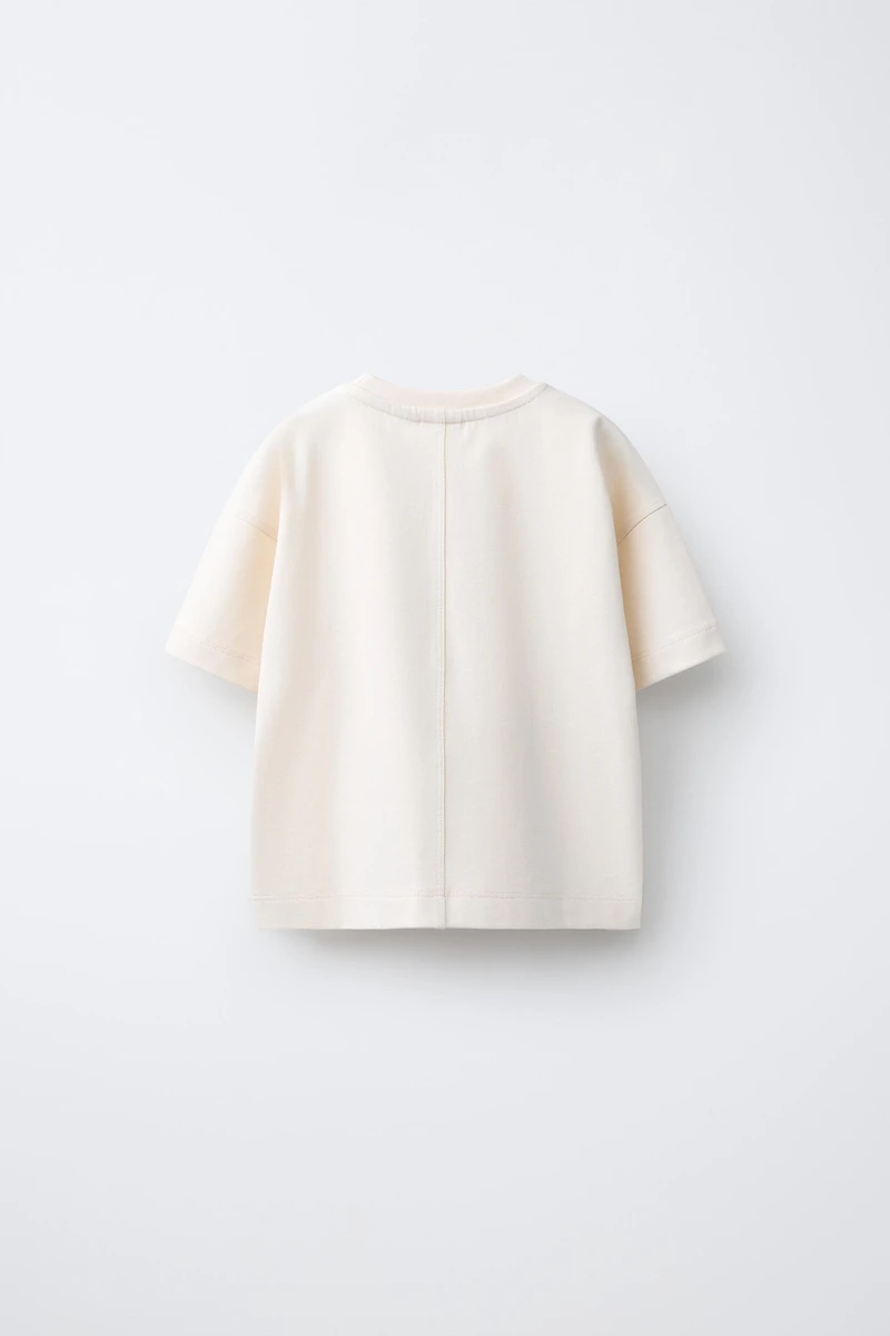 HEAVY TEXT PRINT T-SHIRT