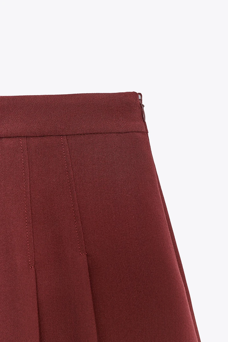 JUPE-PANTALON À PLIS