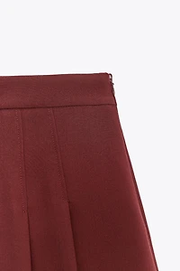 JUPE-PANTALON À PLIS