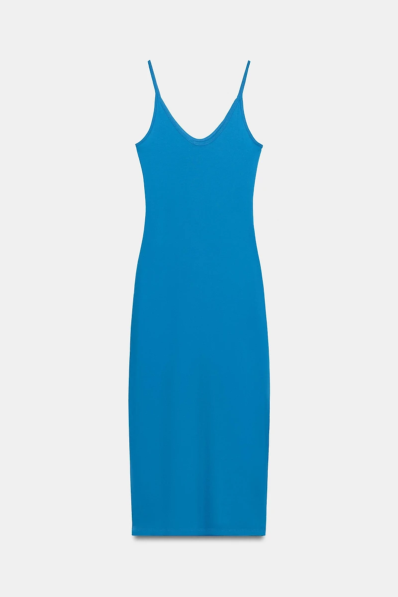 LONG STRAP DRESS