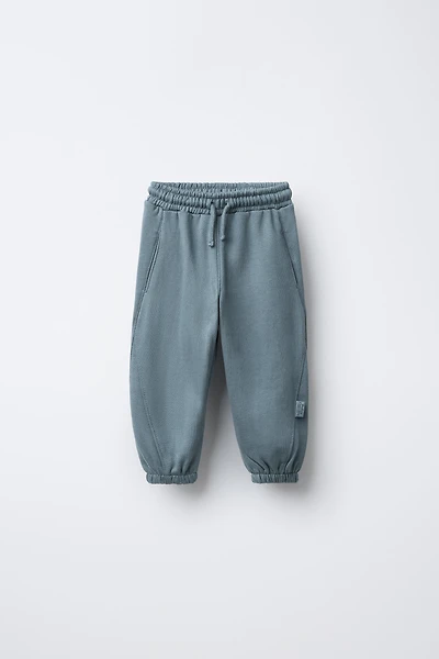 LABEL JOGGER PANTS