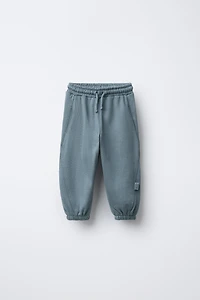 LABEL JOGGER PANTS
