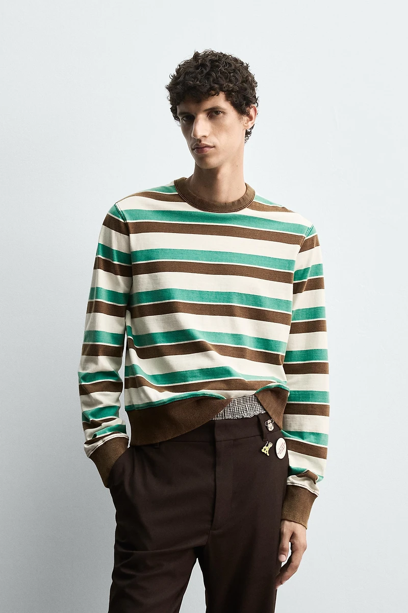 STRIPED T-SHIRT HARRY LAMBERT FOR ZARA X DISNEY