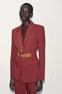 BLAZER CEINTURE LARGE