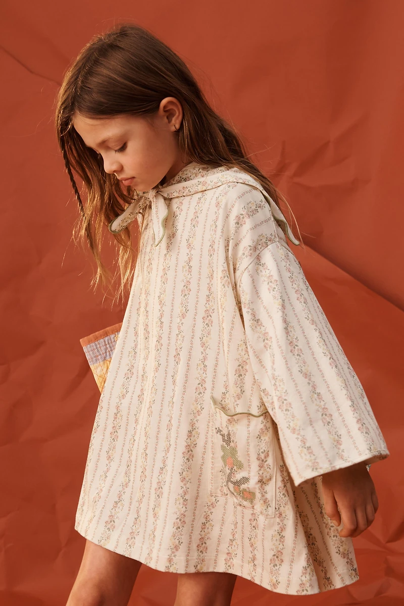 LIMITED EDITION FLORAL SCARF DRESS