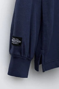 EMBOSSED PRINT T-SHIRT