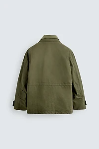 WASHED MULTI-POCKET JACKET