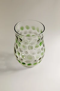 GOBELET VERRE RELIEF
