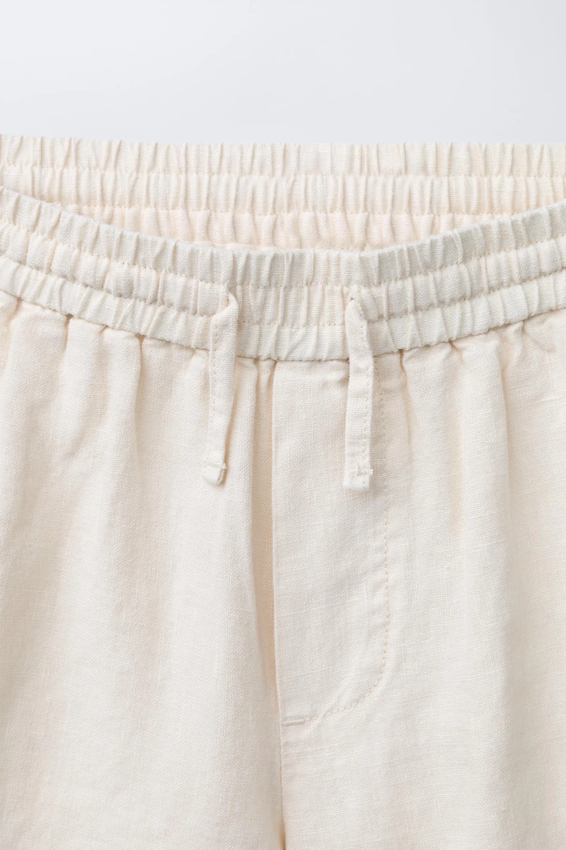 SHORT 100 % LIN
