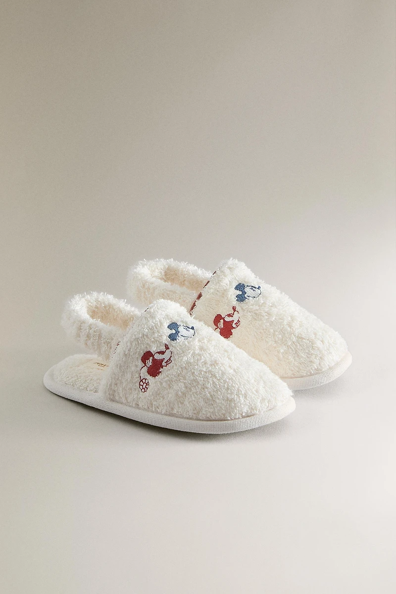 CHAUSSON SERVIETTE DE BAIN ENFANT MICKEY & MINNIE ©DISNEY
