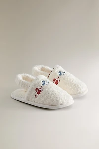 CHAUSSON SERVIETTE DE BAIN ENFANT MICKEY & MINNIE ©DISNEY
