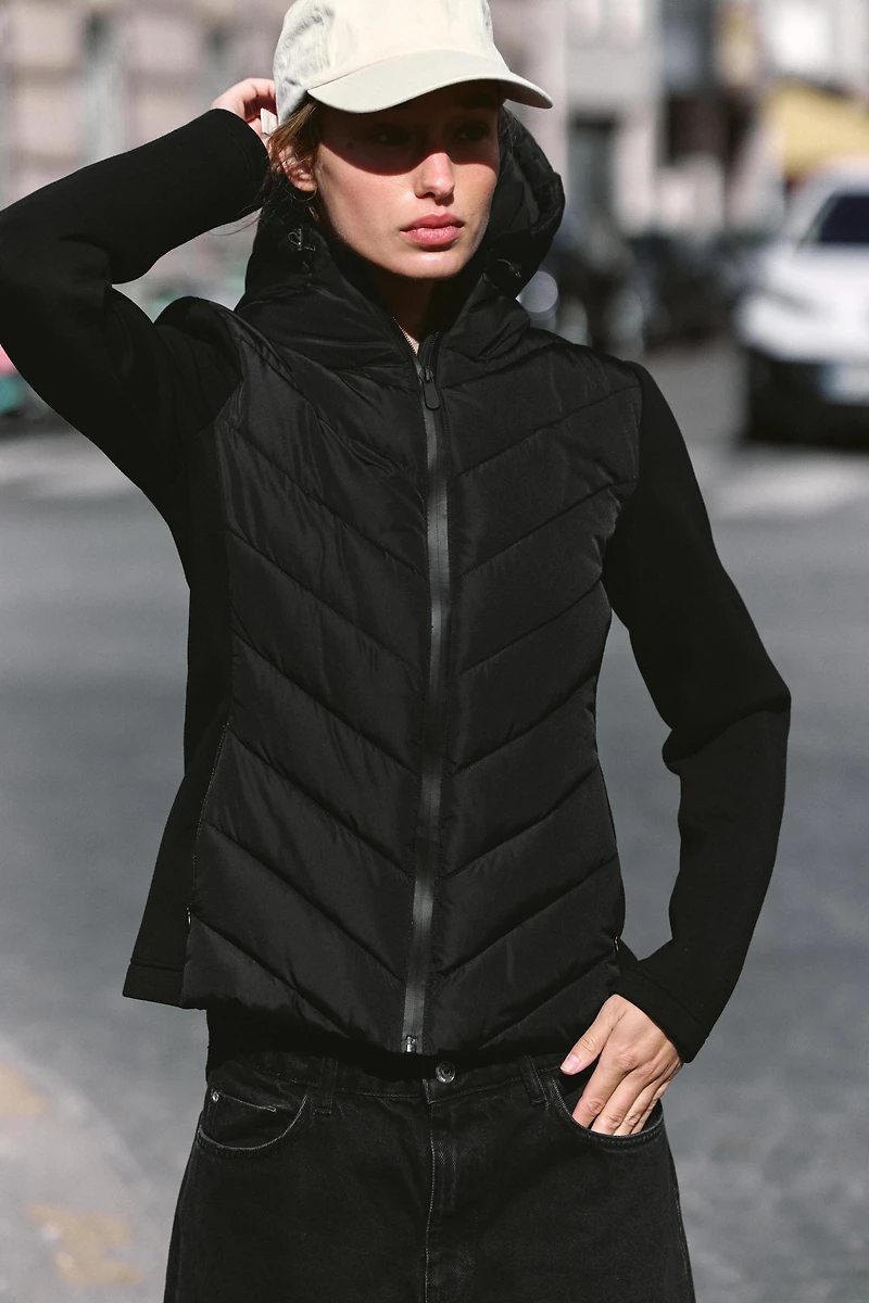VESTE REMBOURRÉE BIMATIÈRE