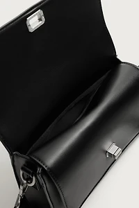 DOUBLE FLAP CROSSBODY BAG