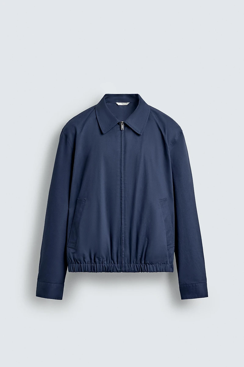 REGULAR FIT COTTON JACKET