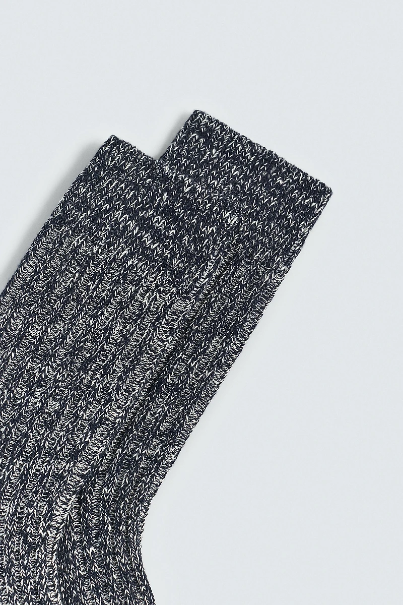 TWISTED YARN SOCKS