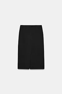 ZW COLLECTION MIDI SKIRT WITH SLIT