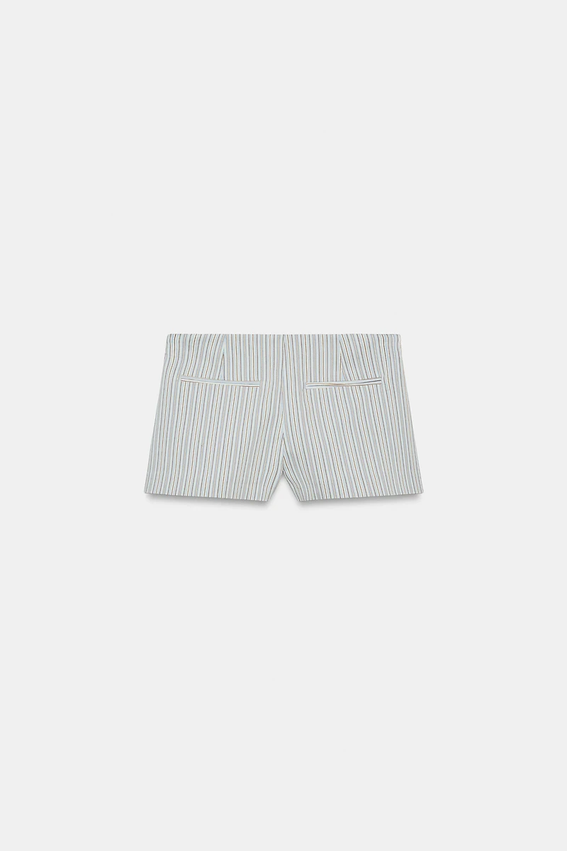 MINI STRIPED SHORTS