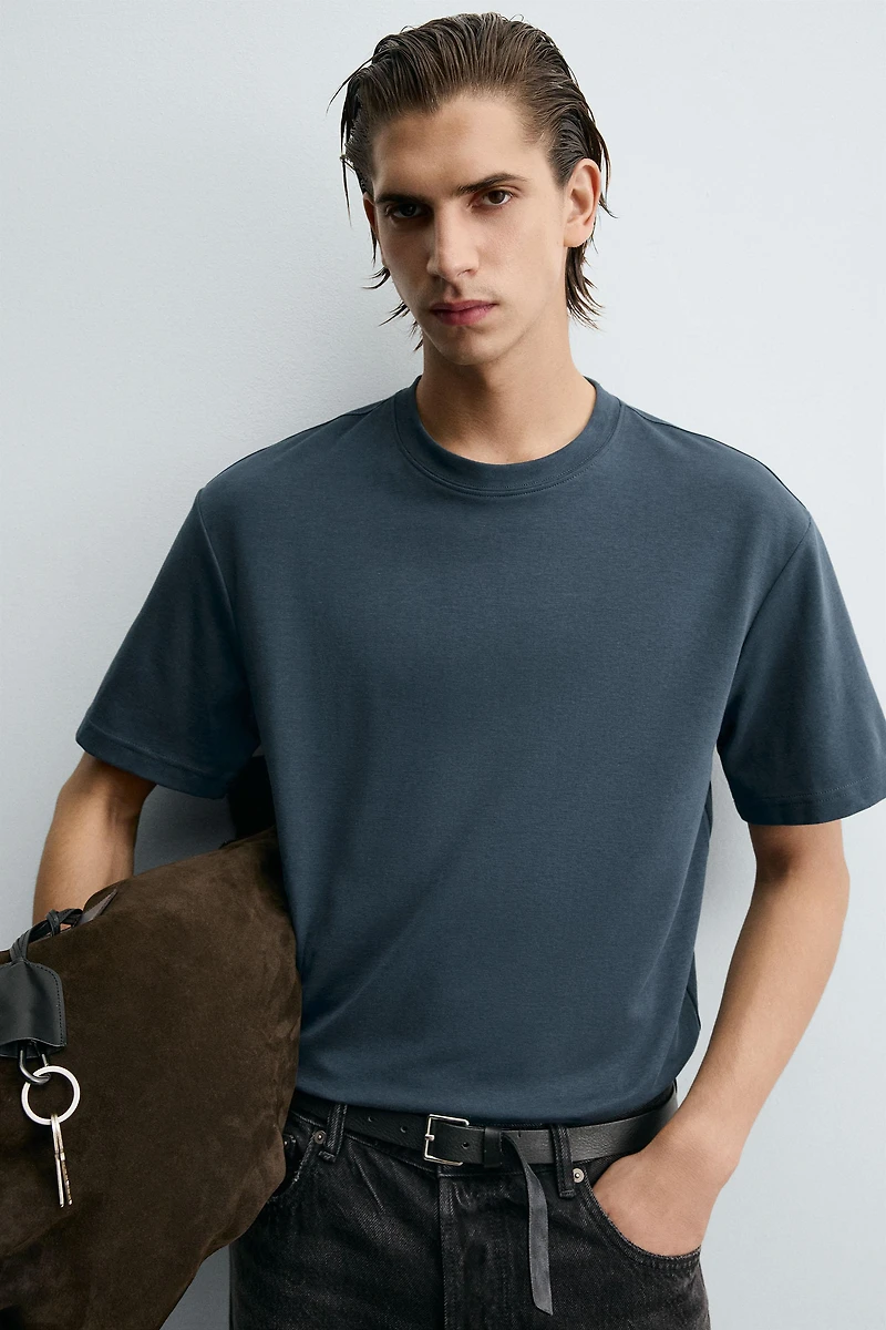 BASIC REGULAR FIT T-SHIRT