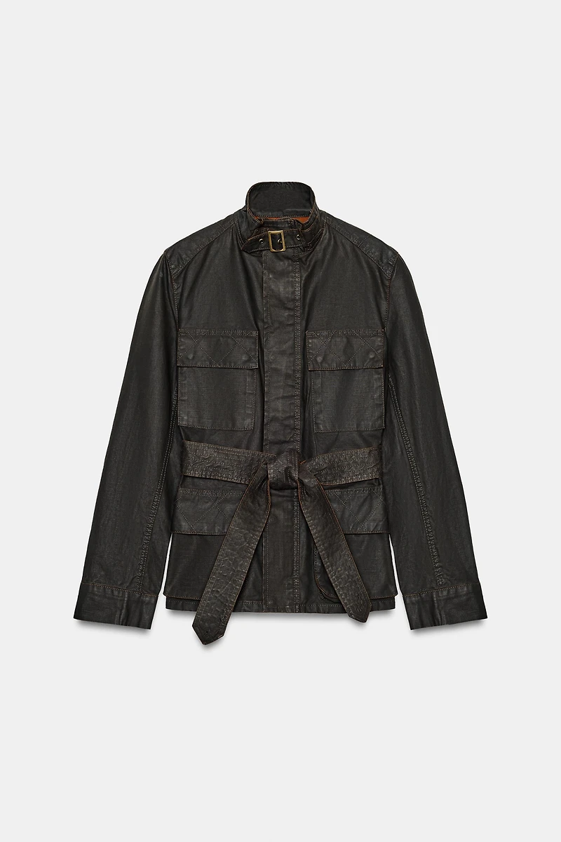 VESTE EFFET CIRÉ ZW COLLECTION