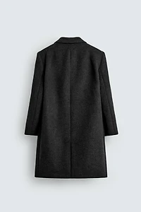 REGULAR FIT WOOL COAT