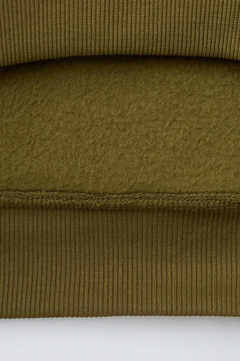 EMBROIDERED TEXT HOODIE