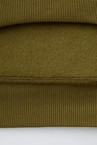 EMBROIDERED TEXT HOODIE