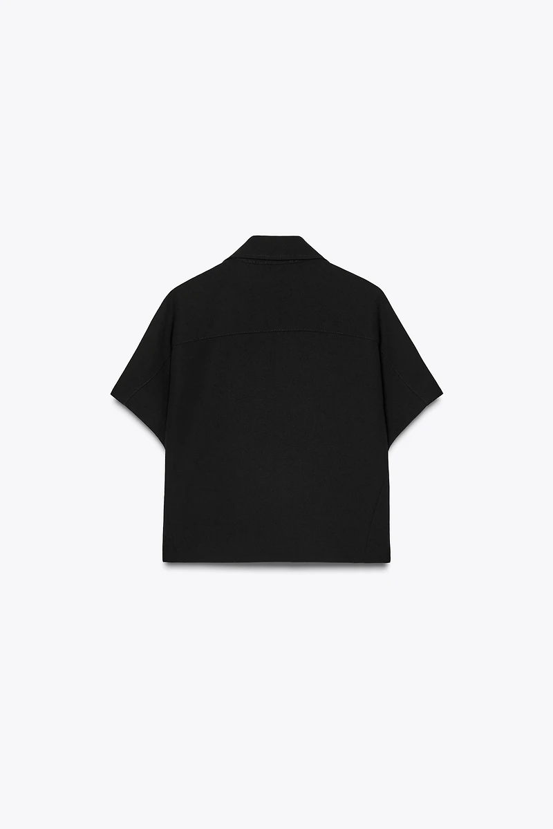 ZW COLLECTION CROPPED JACKET