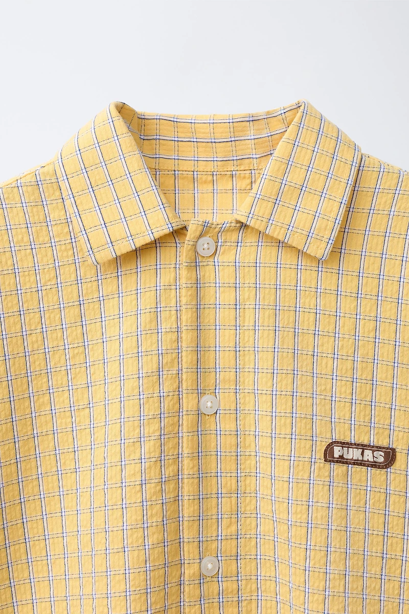 CHEMISE À CARREAUX PUKAS SURF