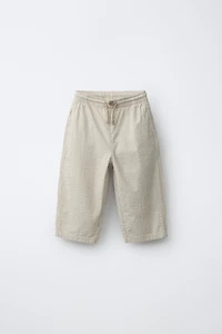 PANTALON SEERSUCKER À RAYURES
