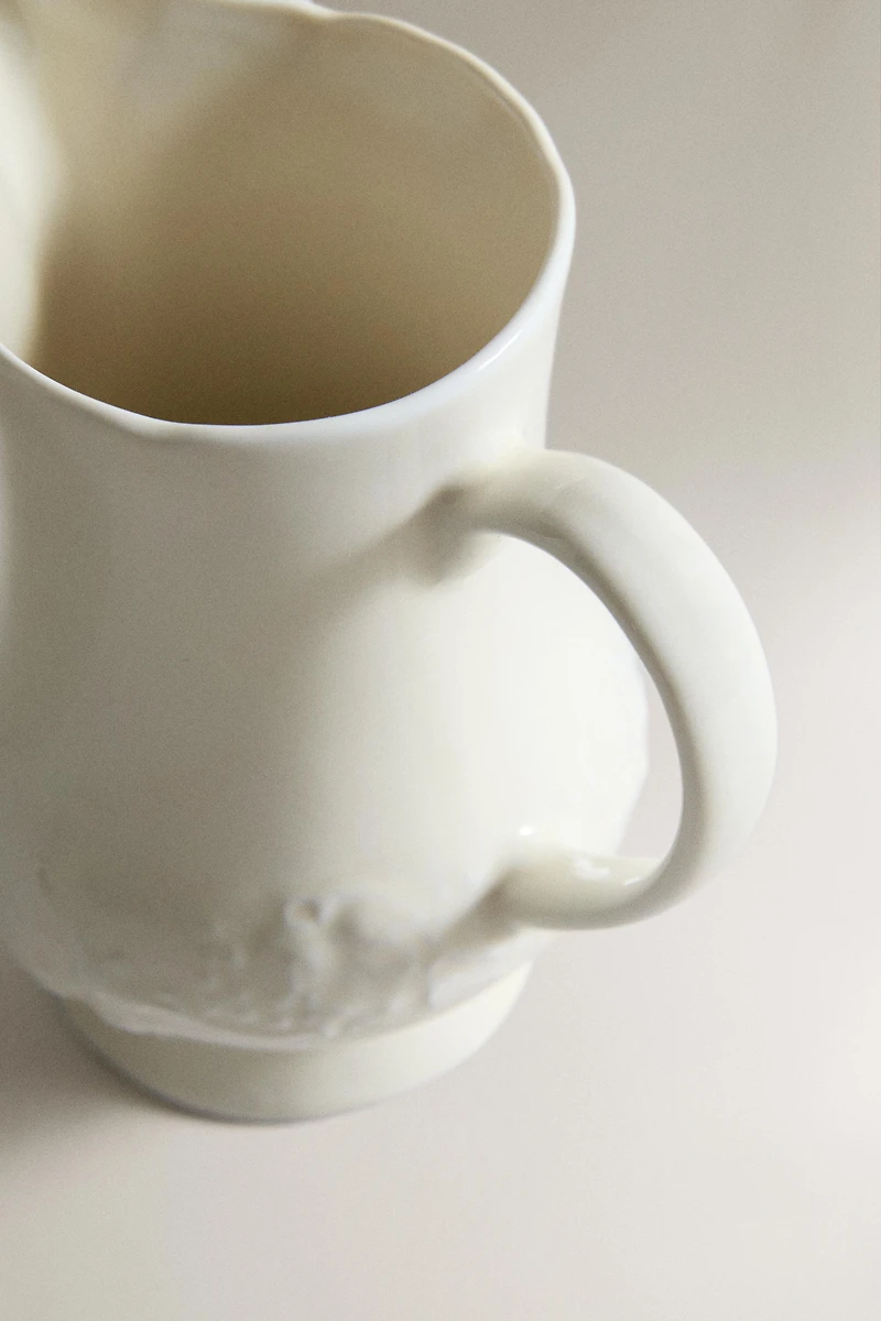 GRAPE PORCELAIN CREAM PITCHER