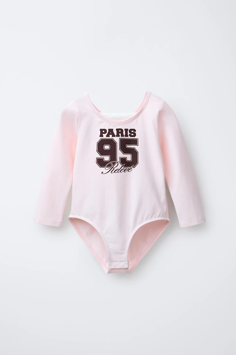 DOUBLE NUMBER BODYSUIT