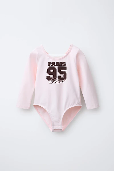 DOUBLE NUMBER BODYSUIT